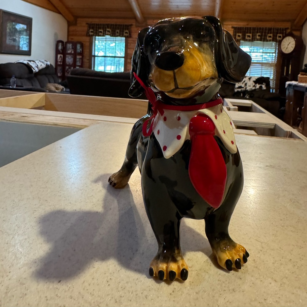 Blue Sky Clayworks Dachshund valentines Day 2021 new